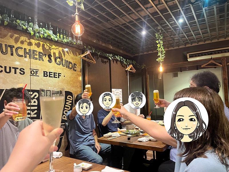 お疲れ様会